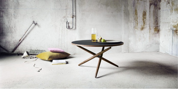 The height-adjustable «ess.tee.tisch» is one of the brand’s bestsellers. Picture: horgenglarus The height-adjustable «ess.tee.tisch» is one of the brand’s bestsellers. Picture: horgenglarus