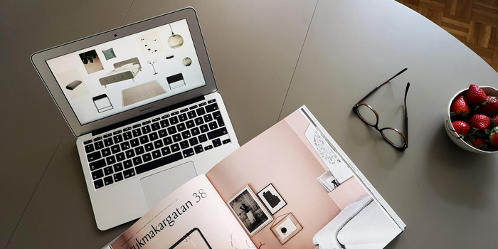 Per un insieme armonioso: crea una moodboard con una panoramica di tutte le componenti della stanza!