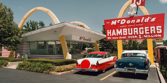 A picture from the good old days when McDonald's wasn't digitised yet. Source: Country Living Magazine.
