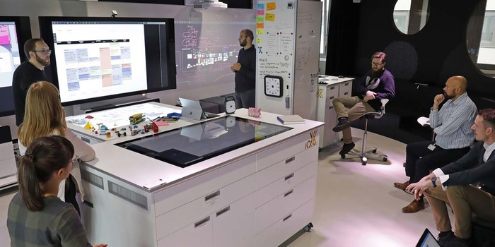 In den Digital-Labs von Volkswagen wird fleissig an eigener Autosoftware geforscht. Quelle: macom GmbH
