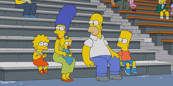 In der Blüte ihres Lebens und eine der berühmtesten TV-Familien: Die Simpsons. Quelle: br.de