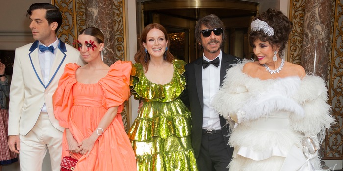 Mark Ronson, Lykke Li, Julianne Moore, Pierpaolo Piccioli e Joan Collins al Met Gala 2019 a tema