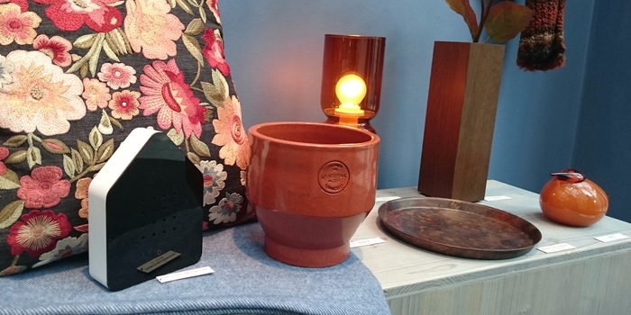 Lots of wood, natural tones and floral prints make up the "Artisanal Gardening" style.