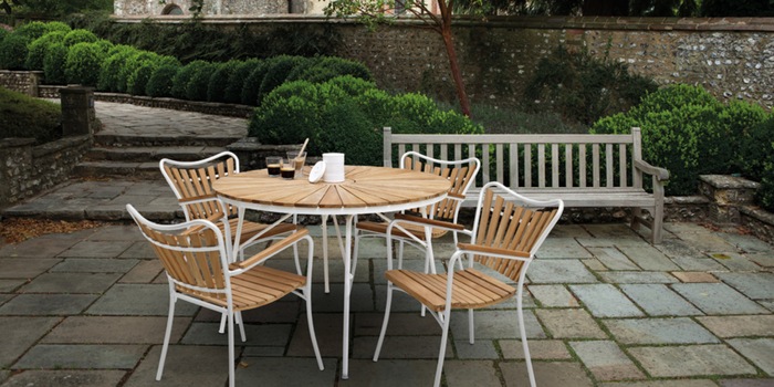 Beautifully designed garden furniture in Nordic style. Beautifully designed garden furniture in Nordic style.