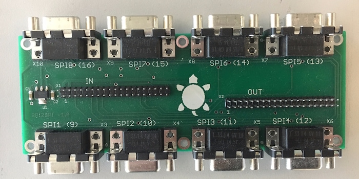 Great attention to detail: there's the Galaxus tortoise! What used to be an interface board is now electronic waste.