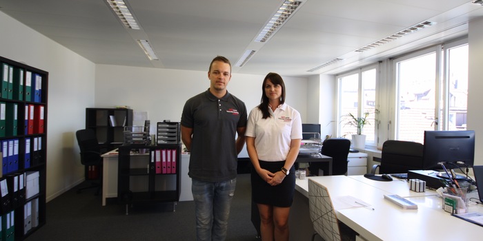 Dominic &amp; Stephanie Hess, members of the management of the Swiss family business hitrental AG