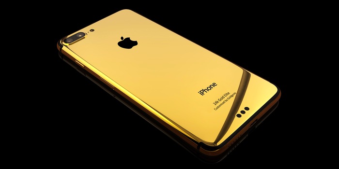 Why is gold important for the iPhone?