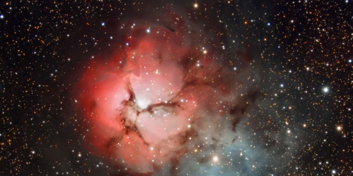 Nebula in the constellation of the swan