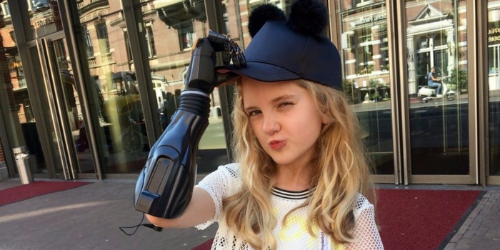 Tilly Lockey wants to give hope to other people.