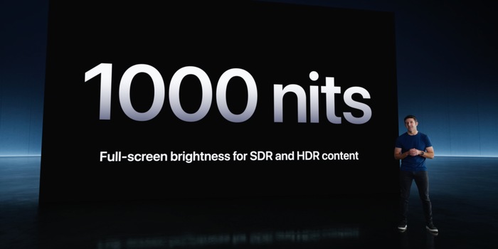 Screenshot Apple keynote