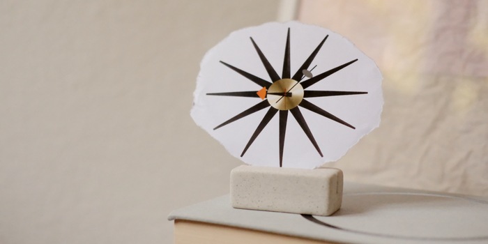 "Orologio a raggiera" di Vitra, Pia Seidel