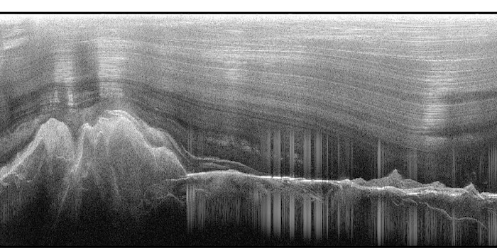 © Tim Creyts; Pressebild zu Creyts, T.T. et al.: Freezing of ridges and water networks preserves the Gamburtsev Subglacial Mountains for millions of years. Geophysical Research Letters 41, 2014 / CC BY 4.0 (Ausschnitt)