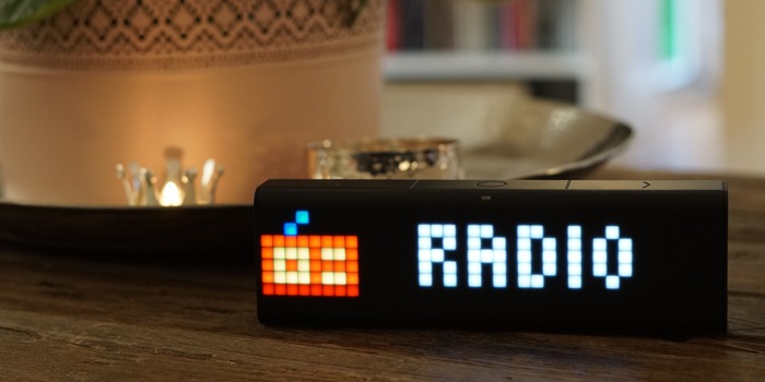 Prévisions météo, radio ou egg timer - le polyvalent convainc par son look minimaliste.
